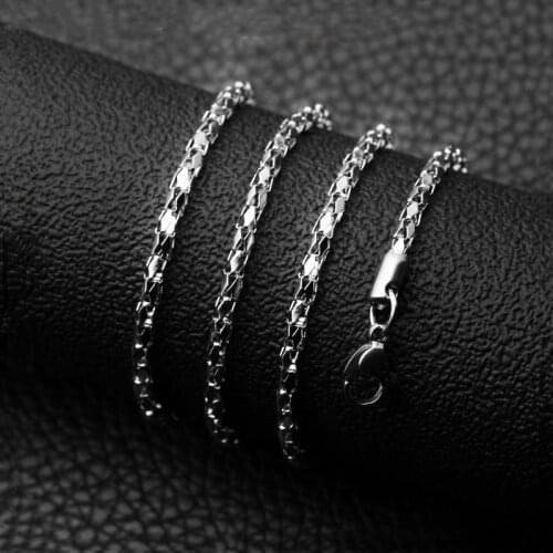 Fashion titanium steel necklace womens stainless steel necklace hot sale
