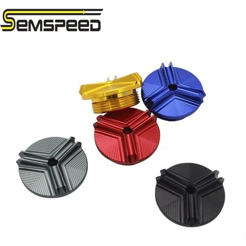 Motorcycles Supplies CNC Oil Filler Cap Plug For Kawasaki GPZ550 GPZ750 GPZ1100 GTR1400 KL250 KL650 KLF220 KLF300 KLR250 KLR650