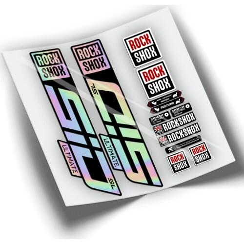 Stickers hairpin ROCK SHOX SID ULTIMATE SL 2021 WP336 cycling accessories bike VINILOS MTB