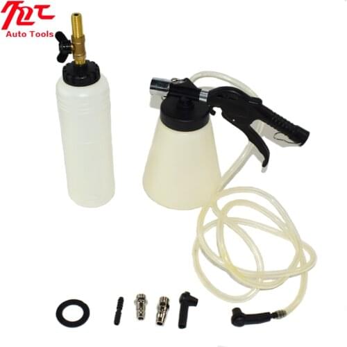 1L 0.75L Capacity Car Brake Bleeder Pumping Fluid Pump Kit Oil Change Purge Tank Tubes Repair Tools Truck Automobile Accessories