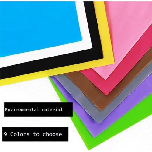 40x50cm/20x26cm Personalized logo plastic bag printing logo for shopping bag plastic shopping bag with handle 8c thick