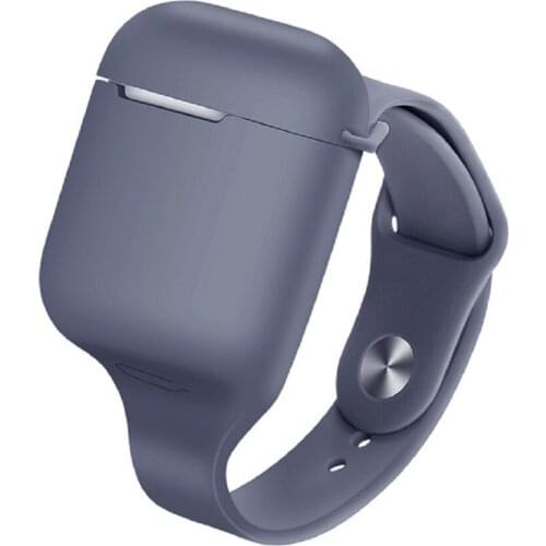 Earphone Strap For Airpods 1/2 Silicone Earphone Case Anti-lost Bracelet Wrist Strap Protective Sleeve