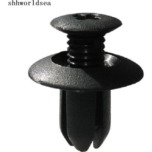 Shhworldsea Push Type Trim Clip Retainer Fastener FOR Ford Mazda Nissan Honda 8mm Hole Brand New Free Shipping