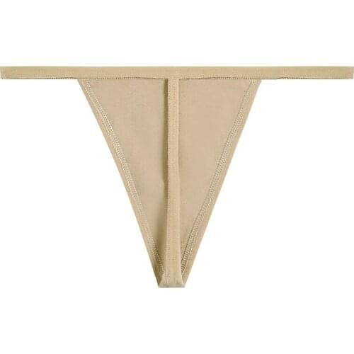 New arrival fashion T-back cotton low waist hot sexy cotton fabric breathable pure color panties thongs delicate women underwear