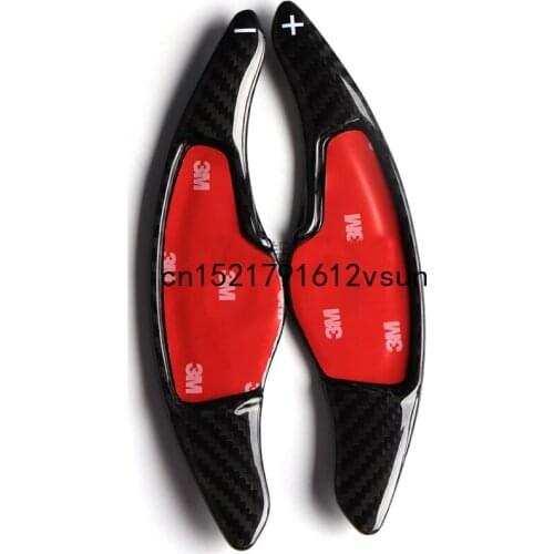 Carbon Fiber Car Steering Wheel Paddle Shifter Shift Extension For Hyundai Sonata 9th 2016-19 Accessories