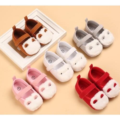 Spring And Autumn Style 0-18 Months Baby Girl Cute Soft Soled Cartoon Baby Casual Shoes Newborn Toddlers