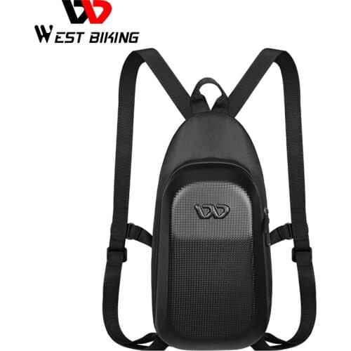 WEST BIKING 3D Hard Shell Cycling Backpack Quality EVA Waterproof Bicycle Bag Sport Ultralight Racing MTB Road Bike Backpack