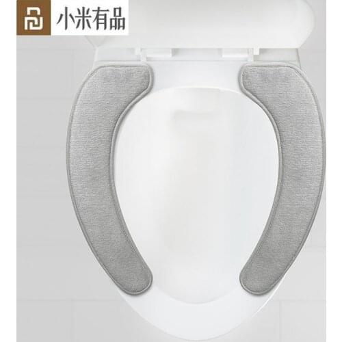 Youpin Qualitell Toilet Seat Selected Flannel No Trace Adsorption Easy To Remove And Wash Easy To Store No Shavings