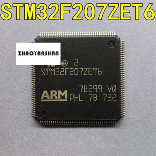 10pcs X STM32F207ZET6 STM32F STM32F207 LQFP144 NEW Free Shipping