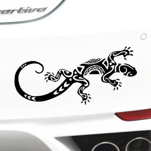 Car Stickers Gecko Reptile Funny Creative Decoration Decals For Trunk Windshield Auto Tuning Styling Vinyls D40