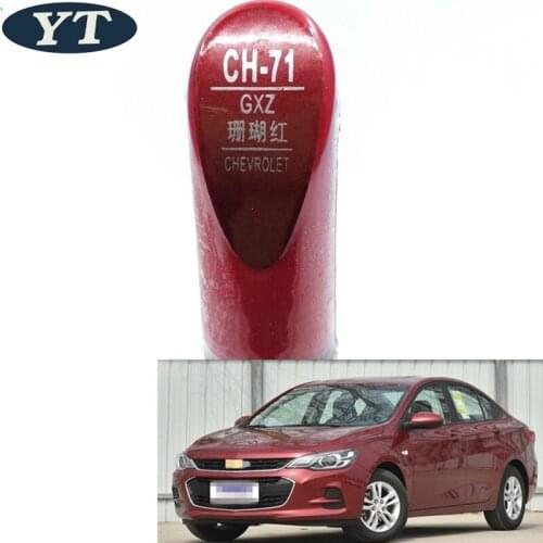 Car scratch repair pen, auto paint pen RED color for Chevrolet Cruze, SAIL,aveo,epica, trax,spark malibu,captiva