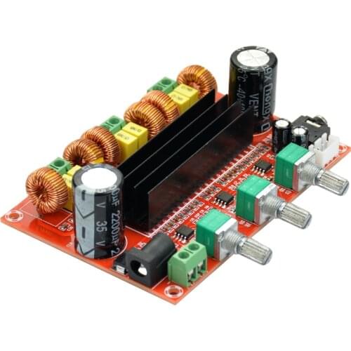 DC12V-24V 2*50W+100W 2.1 Digital Audio Amplifier Board TPA3116D2 Subwoofer Speaker Amplifiers