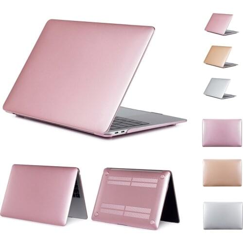 Business Executive Metal Laptop Case for MacBook 11.6'' 13" 15.4'' Office Hard Cover for A1370 A1465 Retina A1398 A1286 A1770