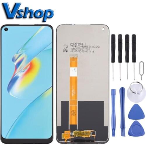 LCD Touch Screen Digitizer Full Assembly for OPPO A54 CPH2239 Mobile Phone LCD Display Replacement Parts