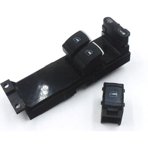 Master Passenger Side Window Switch Control Button For SKODA OCTAVIA VW PASSAT B5 Bora Golf Mk4 OE # 3B0 959 855, 1J3 959 857B