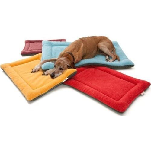 Pet Dog Mats Dog Beds Thick Blankets for Pets In Winter cartoon Kennels for Pets Warm Sleeping Mats for Dogs with Cotton Quilts