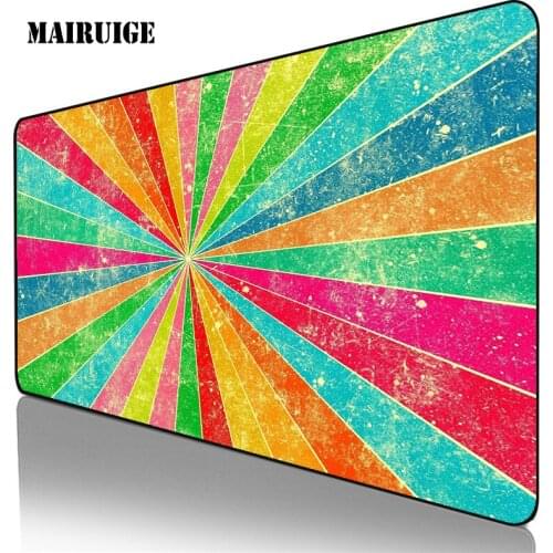 Mairuige Beautiful Colorful Large Mouse Pad PC Laptop Desk Mat Gaming room Accessories Table Keyboard Pad Mousepad Computer mat
