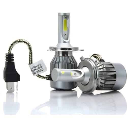 Muxall H7 LED H4 Car Lights Bulb H3 9005 H8 H9 H11 Car Headlight Automobile Lamp Bulbs 8000lm 6000K Super Bright