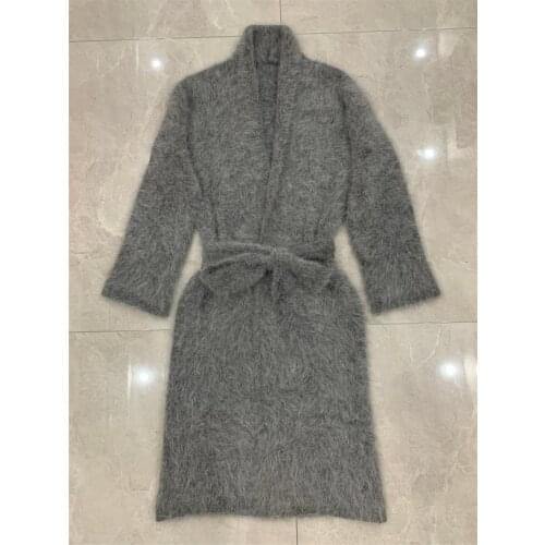 New Mink cashmere robe free shipping S2176