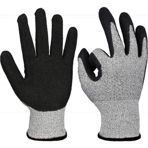 Gardening Gloves Women and Men Nitrile Coated Garden Gloves Protect Against Cuts and Dirt Breathable Stretchable Nylon