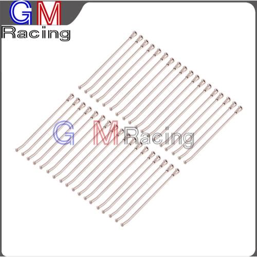 19" Rear Wheel Stainless Steel Spokes Nipples For KTM SX XC SXF XCF XCW EXC EXCF XCFW 125 250 300 350 450 500 505 530 Motorcycle
