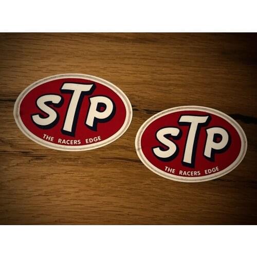 STP Sticker Oil Vintage Retro Vintage Old School Oldtimer Rat Rust # 287