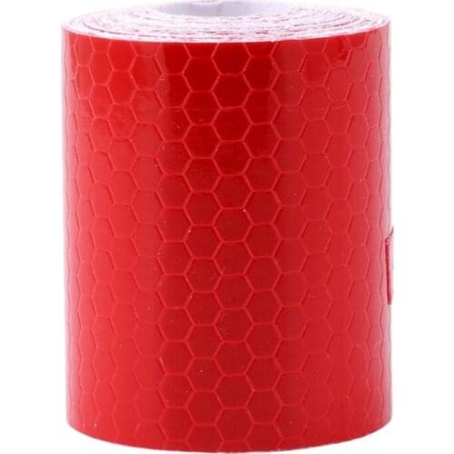 Reflective Bicycle Stickers Adhesive Tape For Bike Safety White Red Yellow Blue Bike Stickers Bicycle Accessories