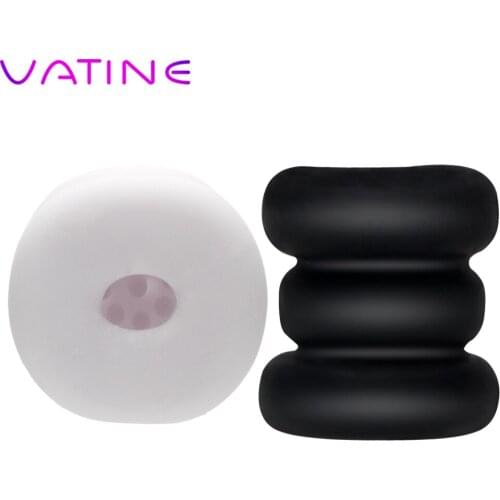 VATINE TPE Vaginal Sex Toys for Men Male Erotic Artificial Vagina Male Masturbator Cup Glans Trainer Delay Ejaculation