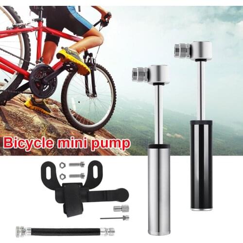 120PSI Mini Bicycle Pump Aluminum Alloy Cycling Hand Air Pump Ball Tire Inflator MTB Mountain Road Bike Pump For AV/FV