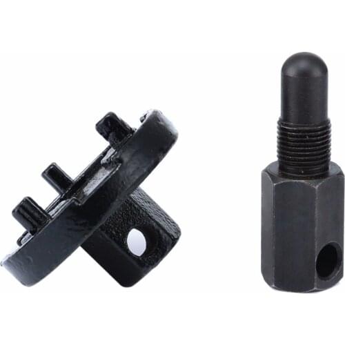 High Quality 14mm Piston Stop + Clutch Flywheel Removal Tool For Chainsaw Mayitr Lawn Mower Garden Tools Accessories