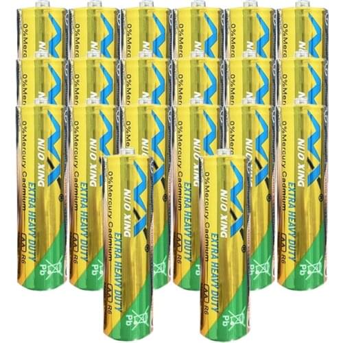 20pcs 1.5V AA R6 UM3 AA Carbon Dry Battery LR6 For Toy Remote Control Forehead Thermometer Flashlight Dry 2A Primary Bateria