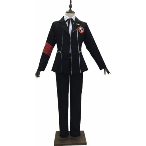 2019 Persona 3 Minato Arisato Gekkoukan Cosplay Costume With Bags Or Without