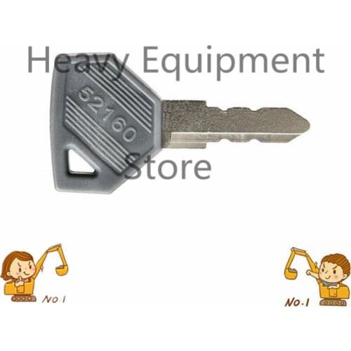 1 Pc 52160 Key For Yanmar John Deere Tractor Ignition Starter Switch 194155-52160 198360-52160 198162-52150 EX450 EX2900