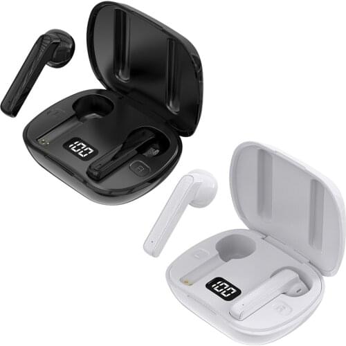 ALLOYSEED D9 TWS Wireless Earphones Bluetooth 5.0 Waterful Earbuds Protable Mini Headphones with Microphone Charging Case