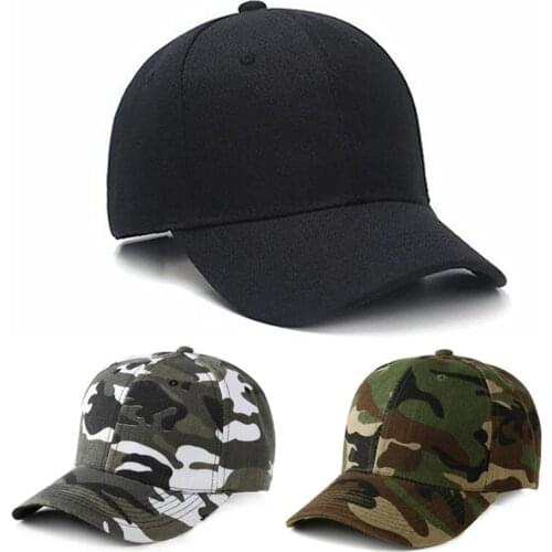 Women Men Unisex Adjustable Cotton Cap Summer Spring Outdoor Baseball Caps Sun Hat Hip Pop Camouflage Couples Hats