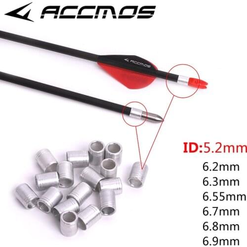 6 size Archery Ring Bow Explosion-proof Arrow Shaft Protecter Ring For ID 5.2mm OD 6.2/6.3/6.55/6.7/6.8/6.9mm Arrow Accessories