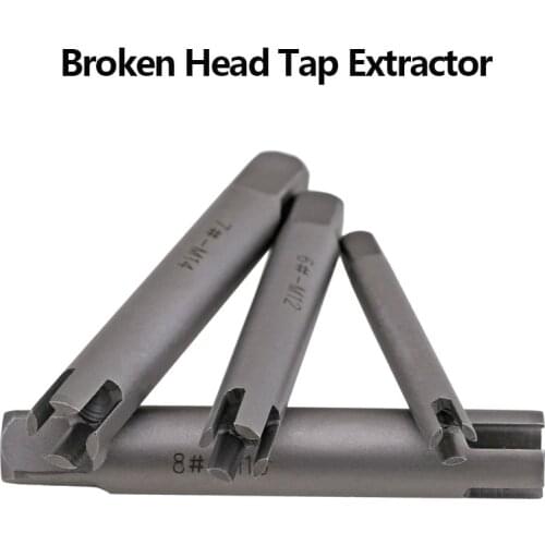 Broken Head Tap Extractor Damaged Nut Bolt Remover Kit Stud Extractor Screw Remover Steel Broken Head M4-M22