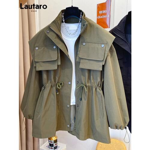 Женские плащи-ветровки Lautaro China At AliExpress