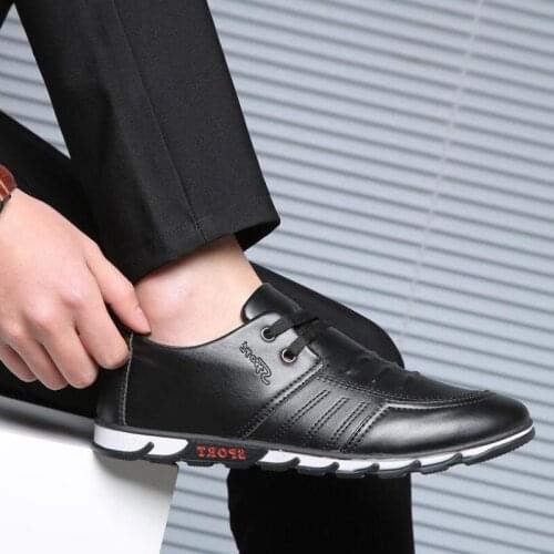 Spring Autumn New Wild England Mens Casual Shoes Mens Youth Waterproof Driving Soft Bottom Slip-On Mens Shoes Loafers