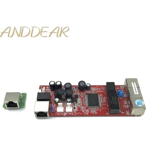 Switch module 4 port 10/100/1000 mbps Un management switch RJ45 Ethernet port unmanaged commercial switch