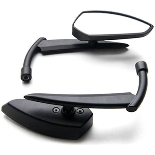 Brand new Custom Rear View Mirrors Black Pair For Kawasaki Eliminator BN 125 250 600 900