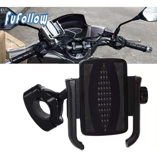 Motorcycle CNC Front Phone Stand Holder Smartphone Phone Navigaton Bracket For YAMAHA XMAX300 XMAX400 XMAX X-MAX 125 250 300 400