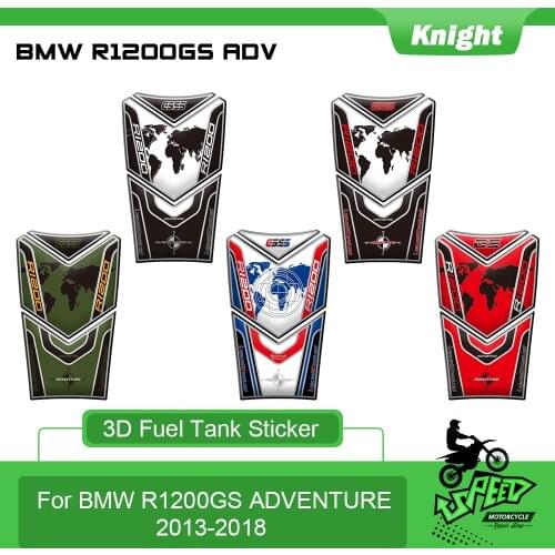 Suitable for BMW R 1200 GS ADV R1200GS Adventure 2013-2018 motorcycle 3D fuel tank pad protection sticker fish bone sticker