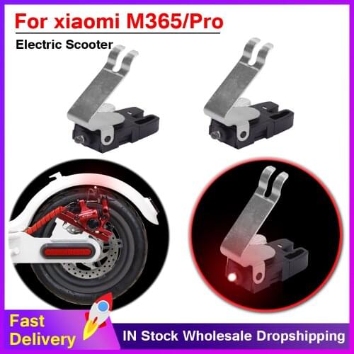 For Xiaomi M365 Electric Scooter Disc Brake Light Bicycle Lights Waterproof Nano Bike Brake Red LED light Safe Indicator Light