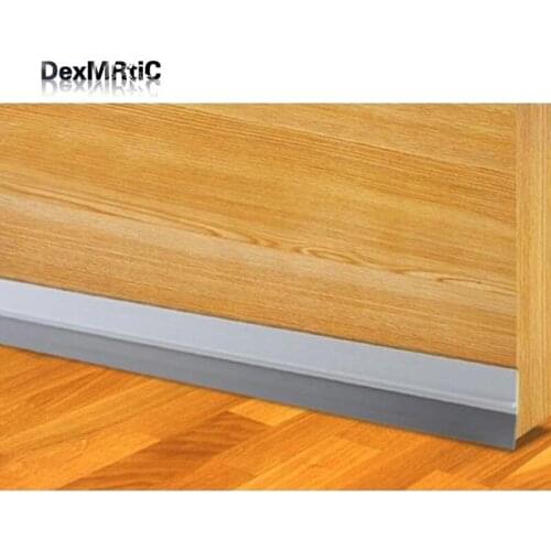 Self Adhesive Soundproof Strip Collision resistant & Waterproof Rubber Seal Strip For Doors and Windows 1m