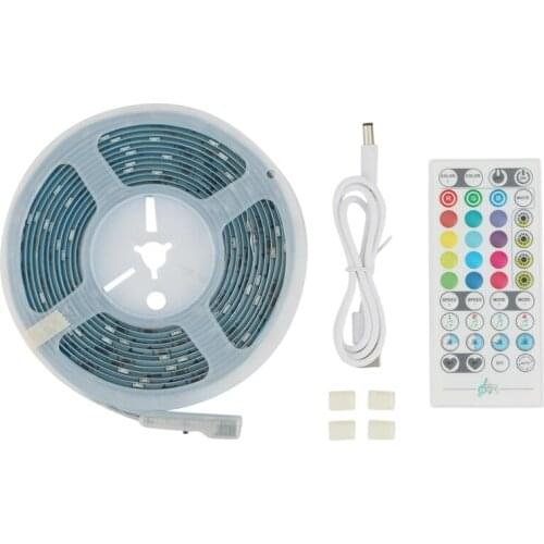 TV Backlight LED Strip,USB Dreamcolor LED Music Strip Lights 16.4Ft/5M, Smart Phone APP Control For TV, PC, Monitor
