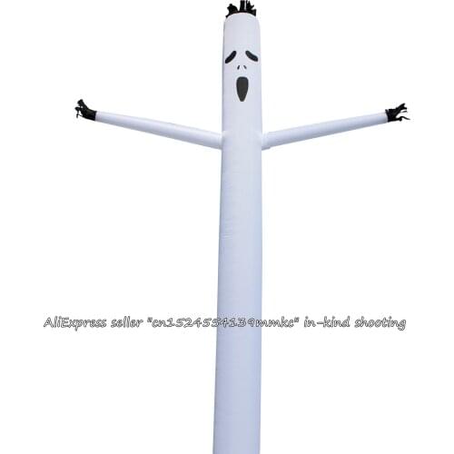 20ft Air Dancer Sky Dancer Inflatable Tube Puppet Wind for 45CM Blowe Halloween Ghost Outdoor Inflatable Inflatable Advertisin