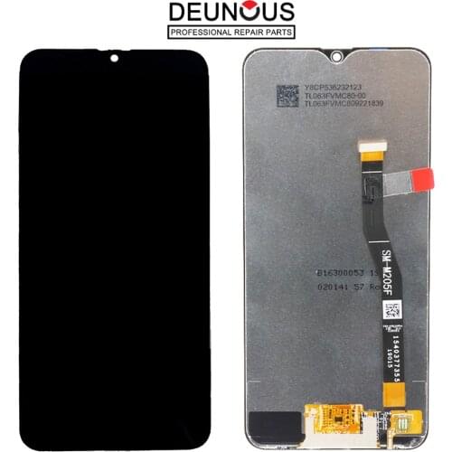 6.3''For Samsung Galaxy M20 2019 SM-M205 M205F M205G/DS LCD Display Touch Screen Digitizer Assembly Replace 100% Tested M20 lcd