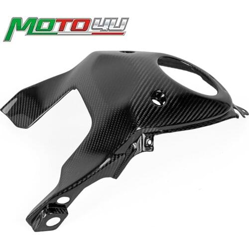 100% Real Carbon Motorcycle Gas Tank Top Fuel Cover Panel Cowl Guard Protection For Yamaha MT09 MT-09 MT 09 2014 2015 2016 2017