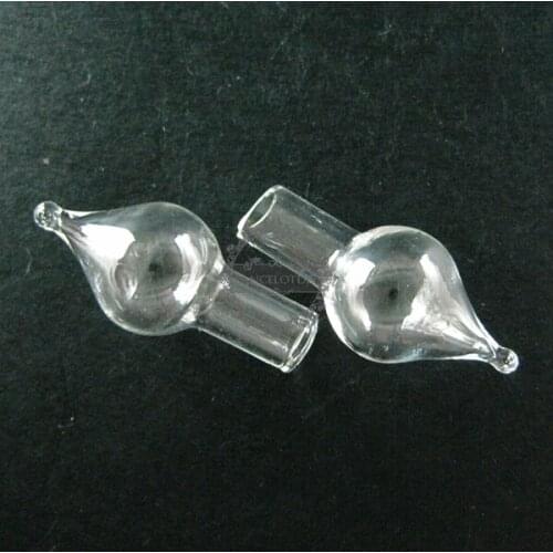 15x35mm water drop glass bulb dome vial pendant charm wish charm DIY jewelry supplies 1800135